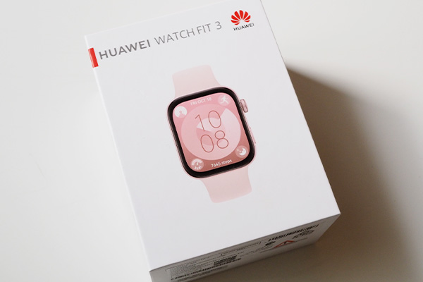 HUAWEI WATCH FIT 3のパッケージ