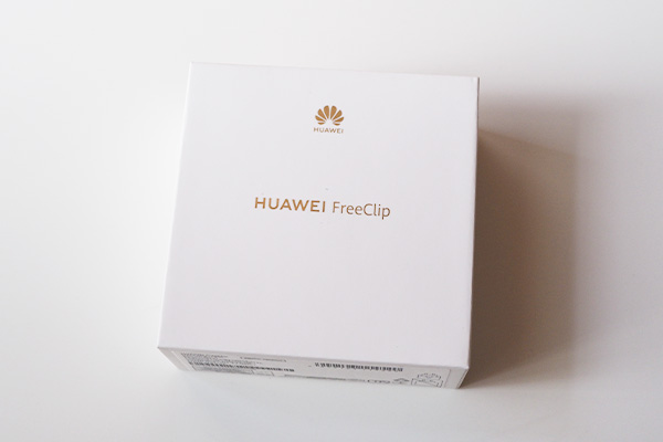 HUAWEIのオープン型ワイヤレスイヤホンFreeClipのパッケージ