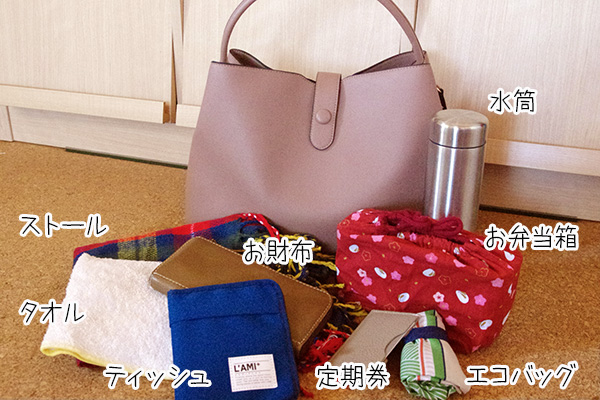 フェリシモいっしょ買いバッグIEDIT イディット 香村薫さんとコラボ A4サイズが入って中身がきちんと整理できる ワンショルダー2-WAYバッグを使ってみました。