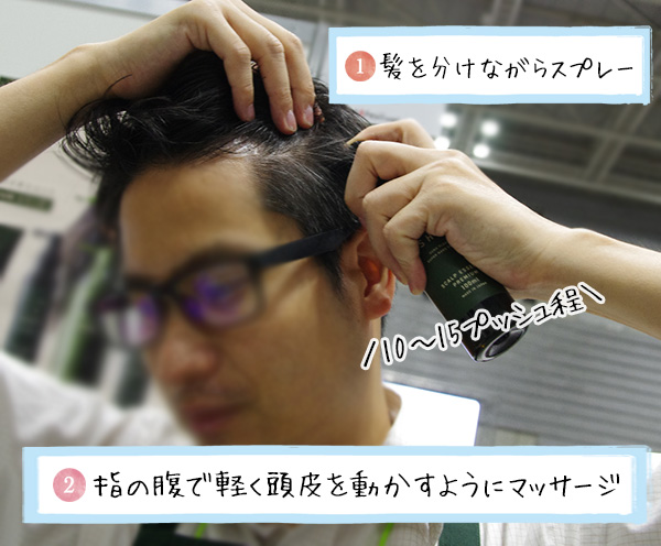スーナバイオショットの使い方
